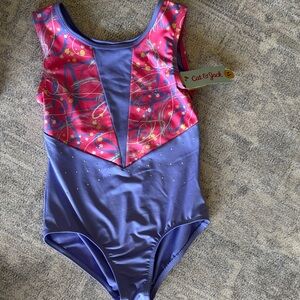 Cat & Jack Girls' Pink and Blue Leotard